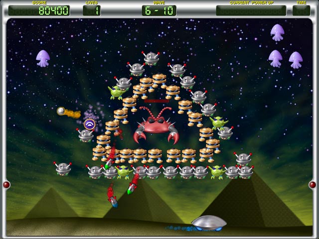 Invadazoid game screenshot - 2