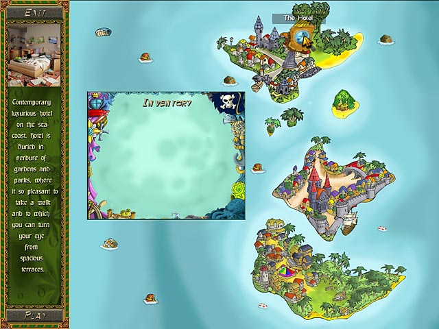 Jessica. Secret Of The Caribbean Sea game screenshot - 3