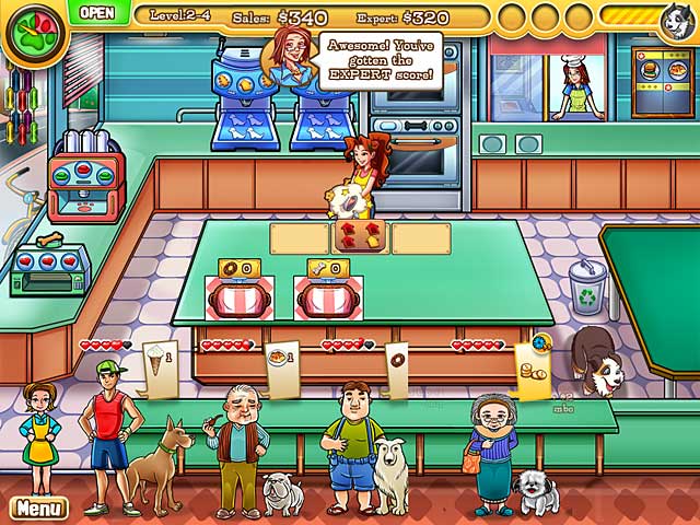 Jessica's Bow Wow Bistro game screenshot - 1