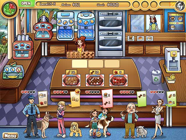 Jessica's Bow Wow Bistro game screenshot - 2