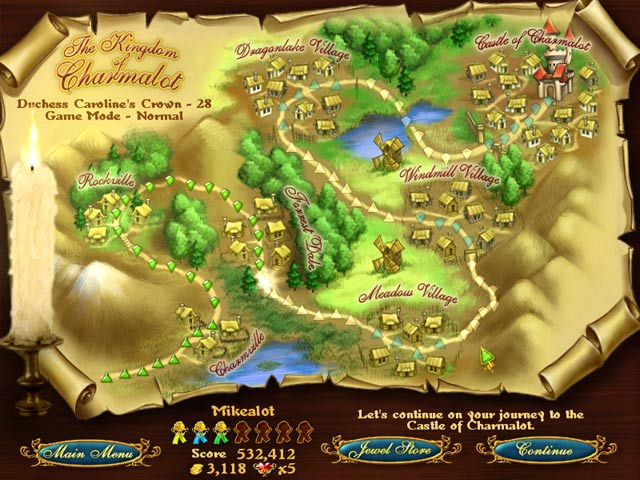 Jewel Charm game screenshot - 2