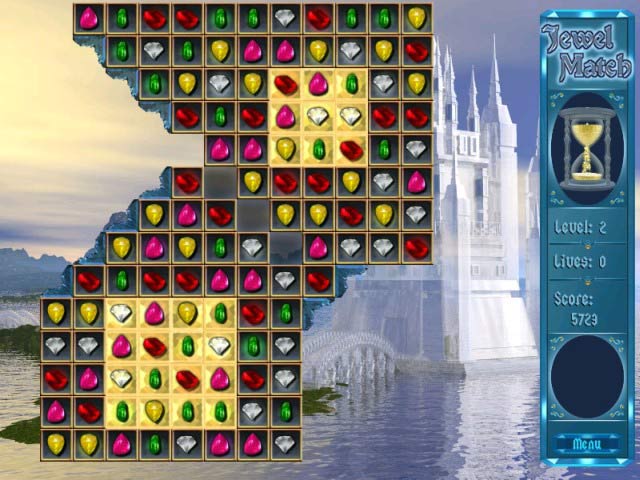 Jewel Match game screenshot - 1
