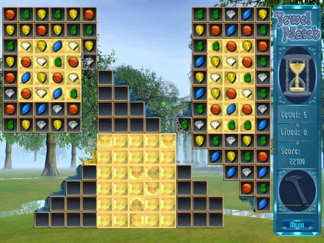 Jewel Match game screenshot - 2
