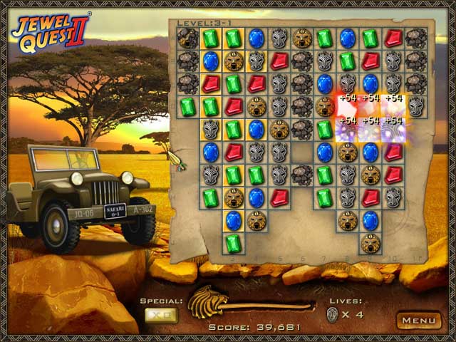 Jewel Quest 2 game screenshot - 1