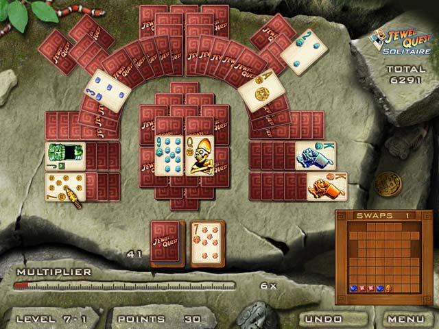 Jewel Quest Solitaire game screenshot - 3