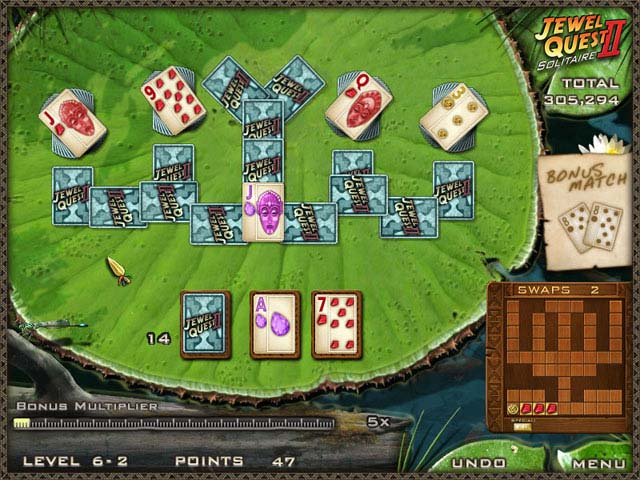 Jewel Quest Solitaire 2 game screenshot - 1