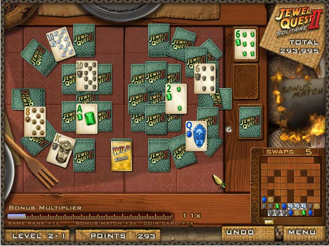 Jewel Quest Solitaire 2 game screenshot - 3