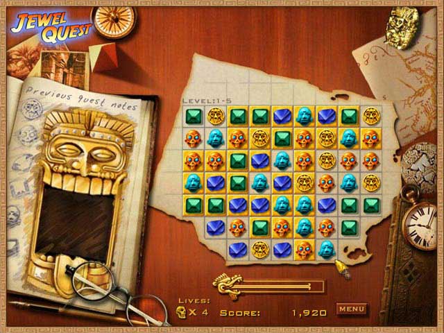 Jewel Quest game screenshot - 1
