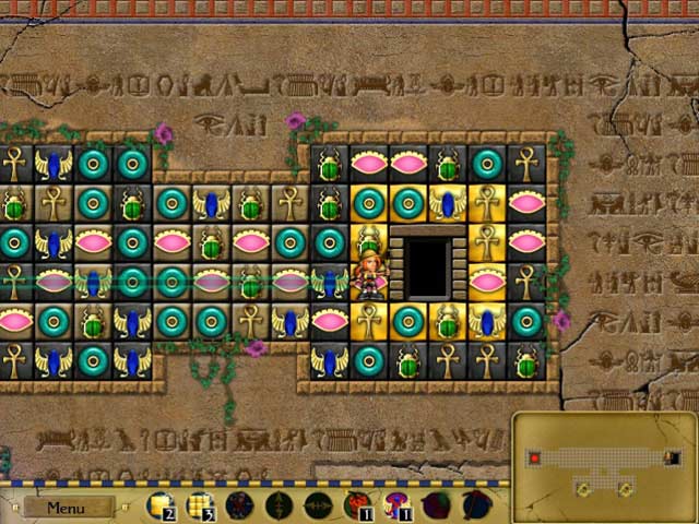 Jewels of Cleopatra game screenshot - 1