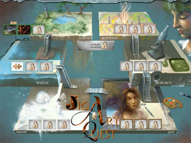 Jig Art Quest game screenshot - 1