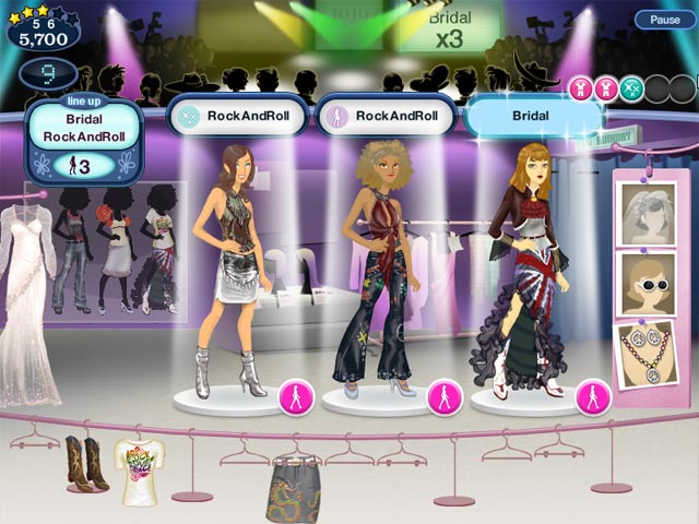 Jojo's Fashion Show game screenshot - 1