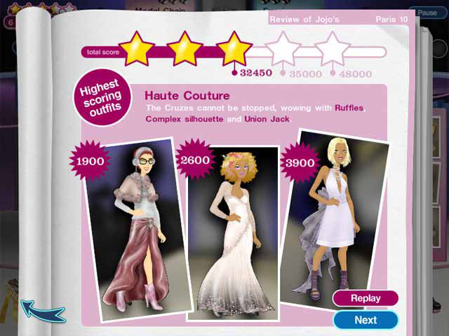 Jojo's Fashion Show game screenshot - 3