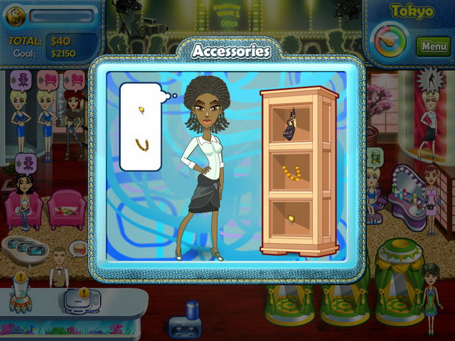 Juliette's Fashion Empire game screenshot - 2