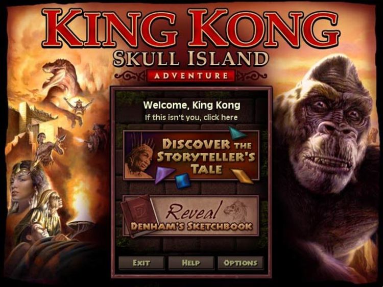 King Kong: Skull Island Adventure game screenshot - 2