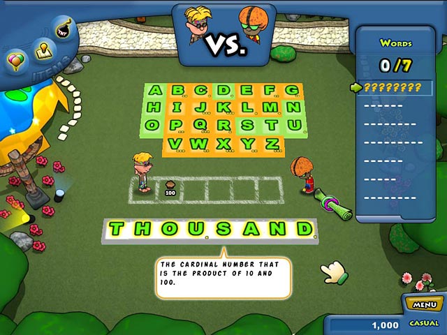 Lex Venture: A Crossword Caper game screenshot - 1