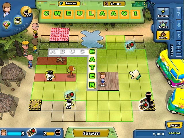 Lex Venture: A Crossword Caper game screenshot - 2