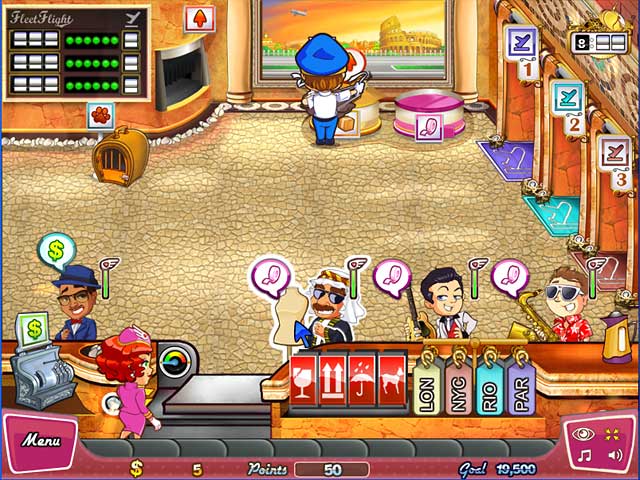 Lisa's Fleet Flight game screenshot - 2