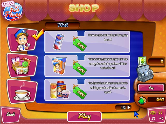 Lisa's Fleet Flight game screenshot - 3