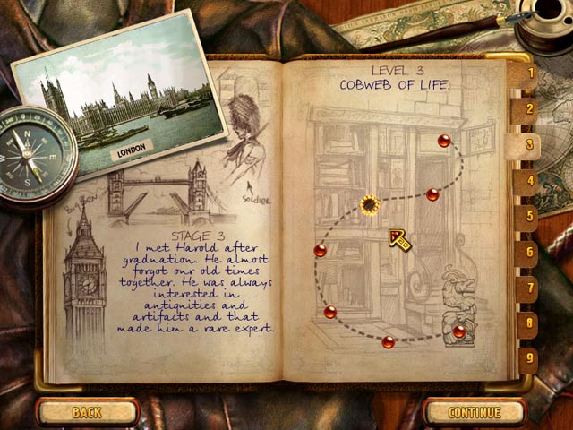 Lost Treasures of El Dorado game screenshot - 2