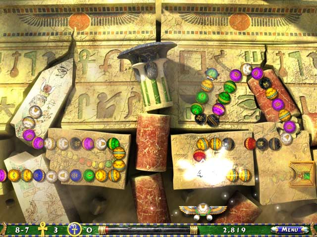 Luxor 2 game screenshot - 1