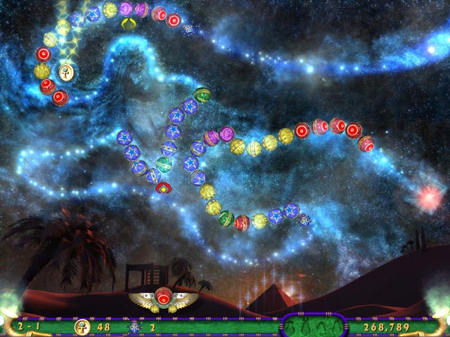 Luxor 3 game screenshot - 3