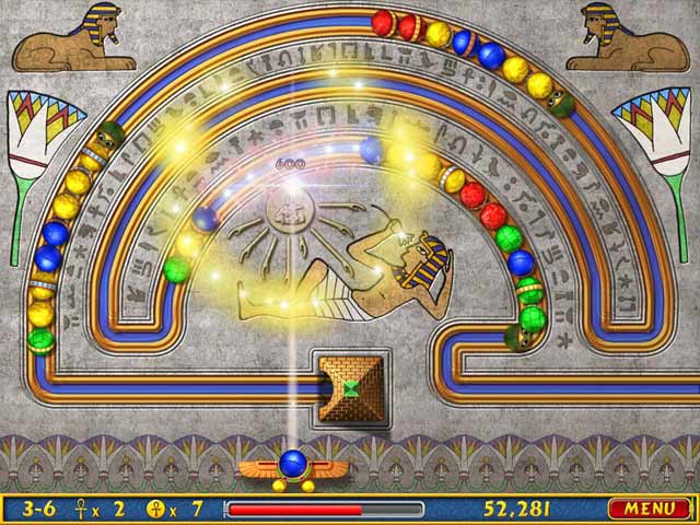 Luxor: Amun Rising game screenshot - 1