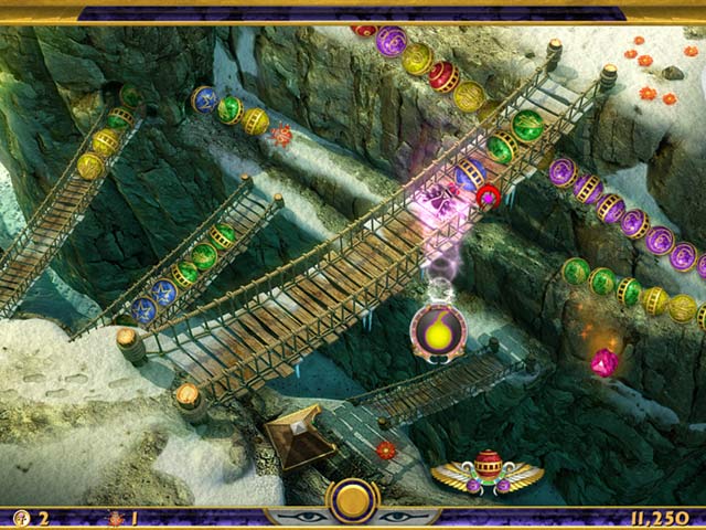 Luxor: Quest for the Afterlife game screenshot - 1