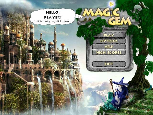 Magic Gem game screenshot - 1