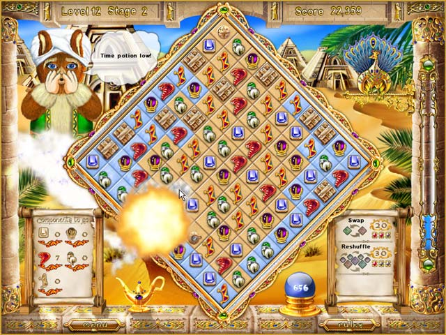 Magic Match: The Genie's Journey game screenshot - 2