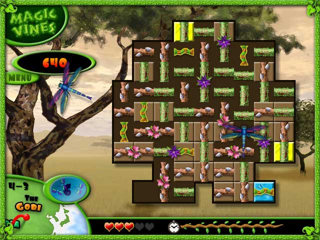 Magic Vines game screenshot - 2