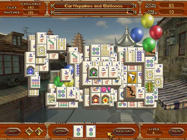 Mah Jong Quest II game screenshot - 1