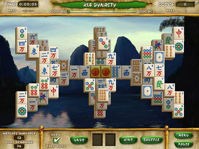 Mahjong Escape Ancient China game screenshot - 1