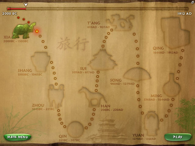 Mahjong Escape Ancient China game screenshot - 2