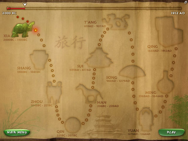 Mahjong Escape Ancient China game screenshot - 2