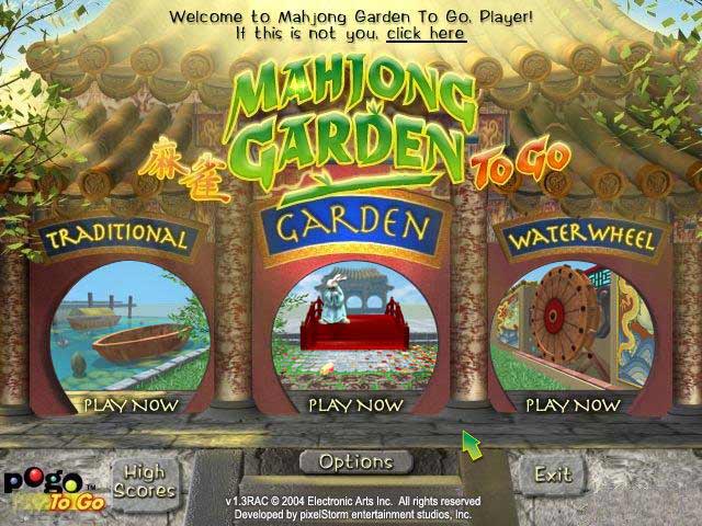 Mahjong Garden To Go game screenshot - 2