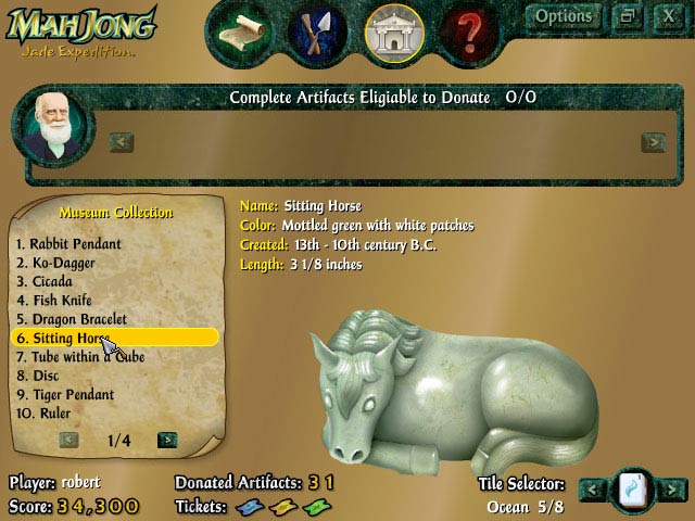 MahJong Jade Expedition game screenshot - 2