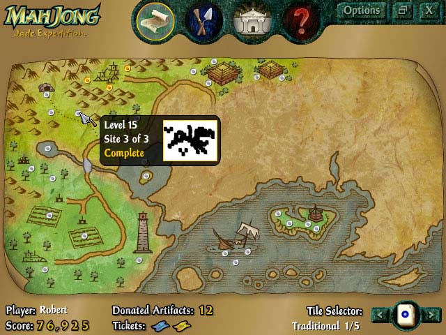 MahJong Jade Expedition game screenshot - 3