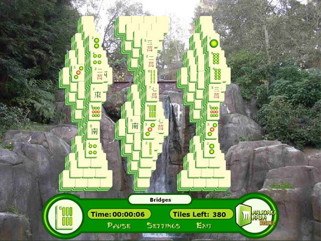 Mahjong Mania Deluxe game screenshot - 1