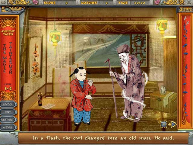 Mahjong Tales: Ancient Wisdom game screenshot - 2