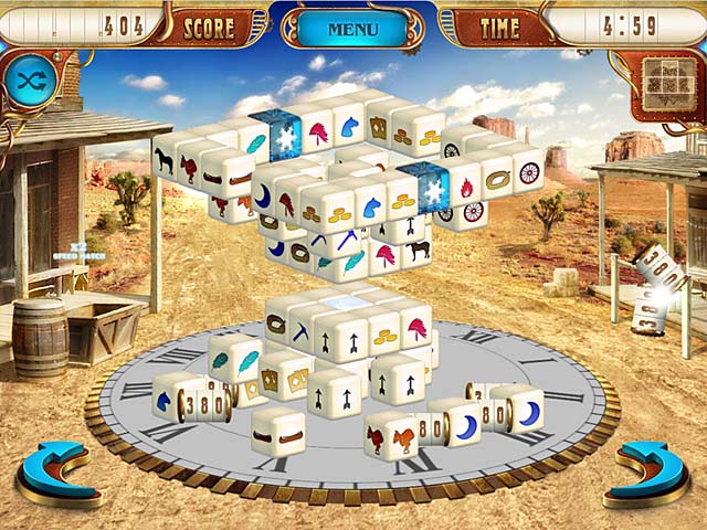 Mahjongg Dimensions Deluxe: Tiles in Time game screenshot - 2