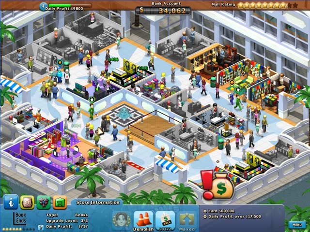 Mall-a-Palooza game screenshot - 2