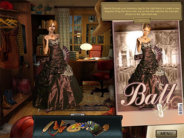 Masquerade Mysteries: The Case of the Copycat Curator game screenshot - 3