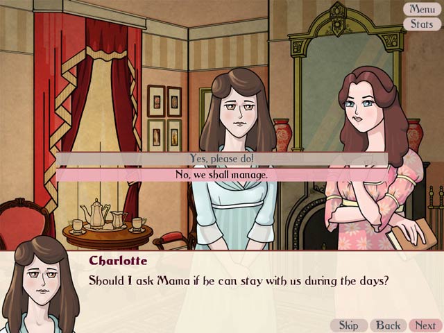 Matches and Matrimony: A Pride and Prejudice Tale game screenshot - 1