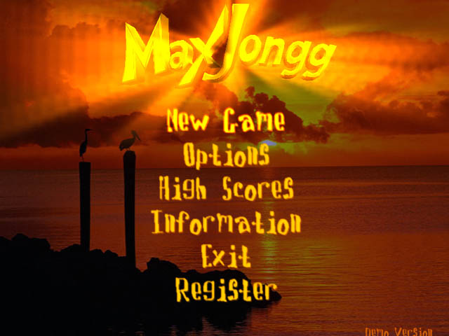 MaxJongg game screenshot - 1