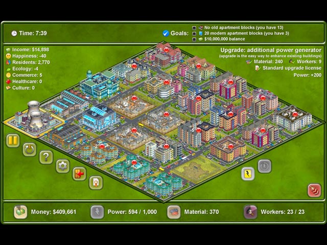 Megapolis game screenshot - 2