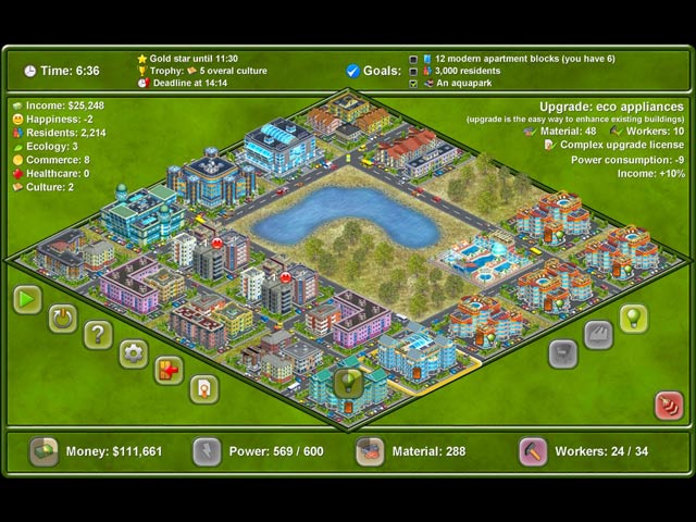 Megapolis game screenshot - 3