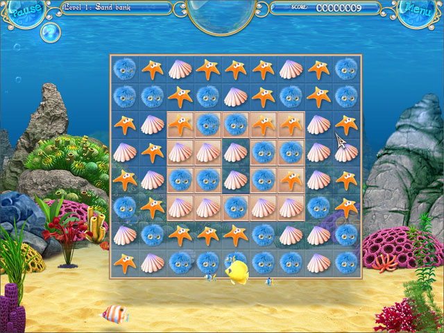Mermaid Adventures: The Magic Pearl game screenshot - 1