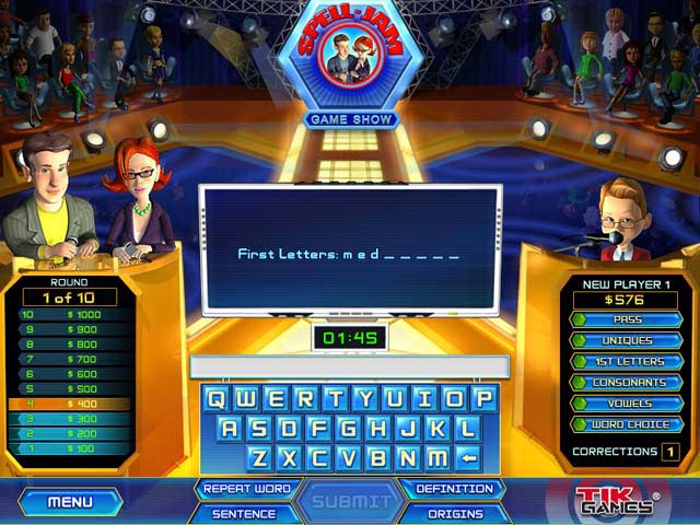 Merriam Websters Spell-Jam game screenshot - 3
