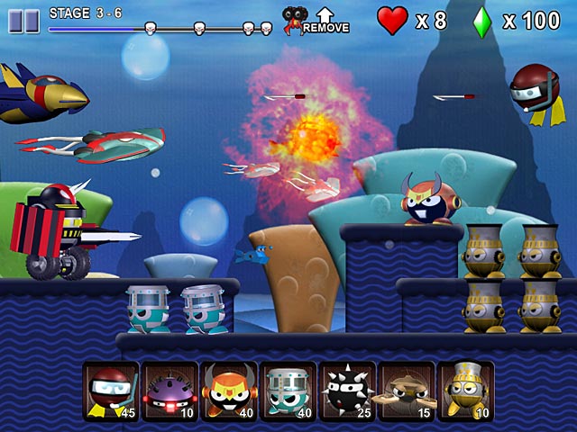 Mini Robot Wars game screenshot - 1