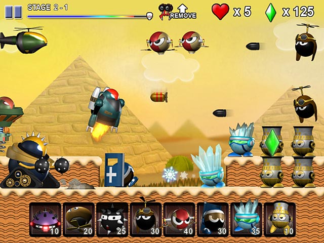 Mini Robot Wars game screenshot - 2